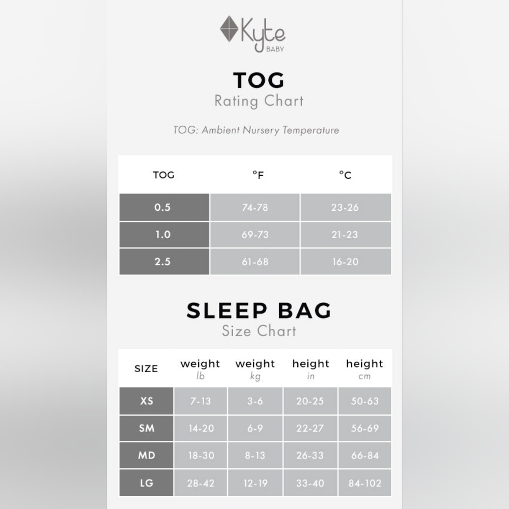 Kyte Baby Sleep Bag Size Small - Picture 7 of 7